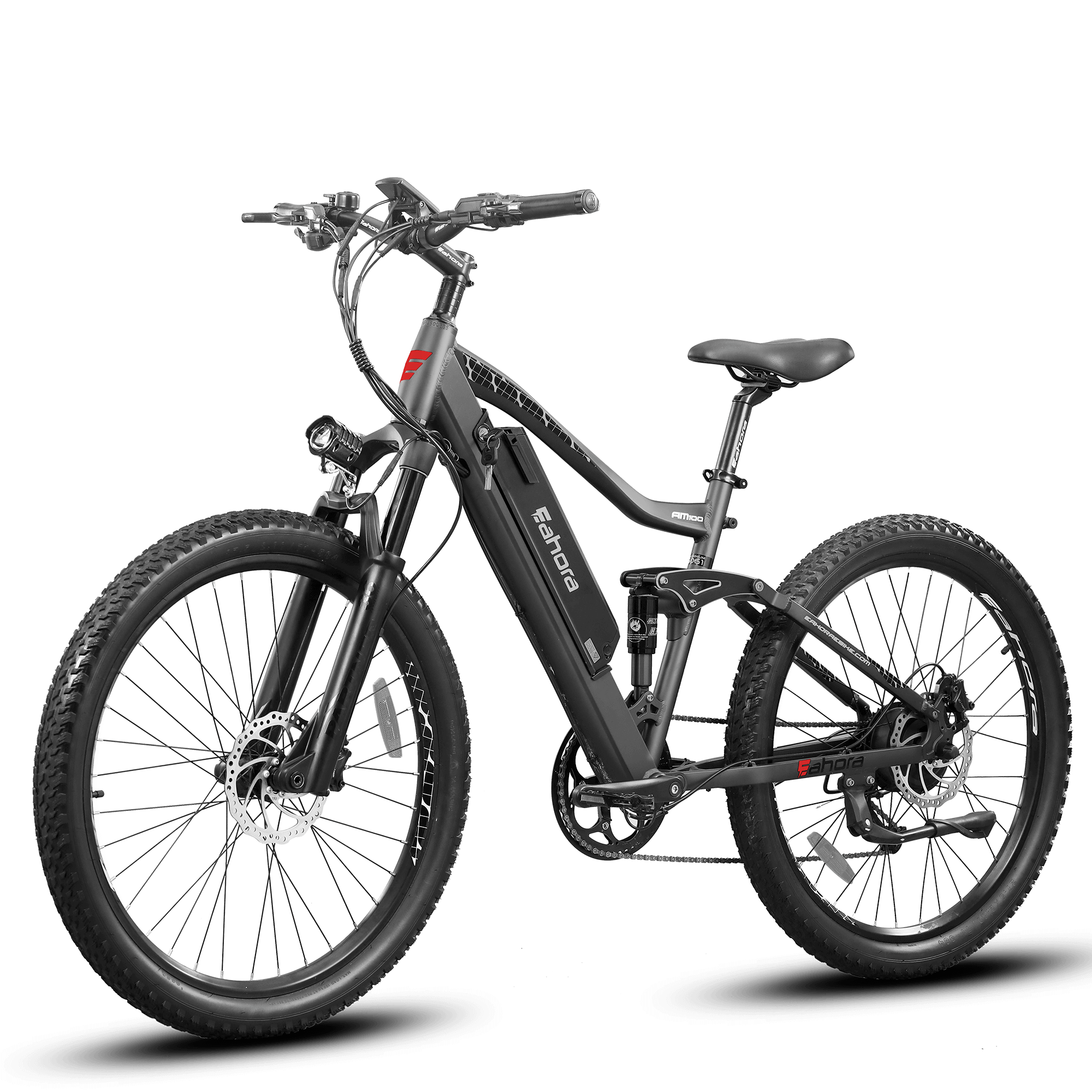 Eahora AM100 500W eMTB Full Suspension 27.5 Electric Bike Eahora Canada