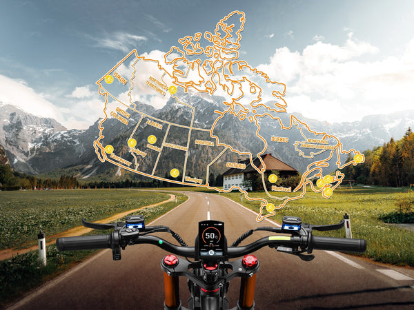 TOUR DE CANADA: Your E-Bike Adventure Beyond Le Tour de France