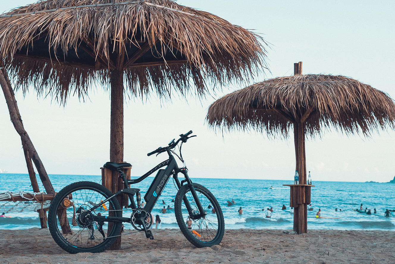 500W Electric Mountain Bike | Full Suspension Electric Mountain Bike | Eahora AM100