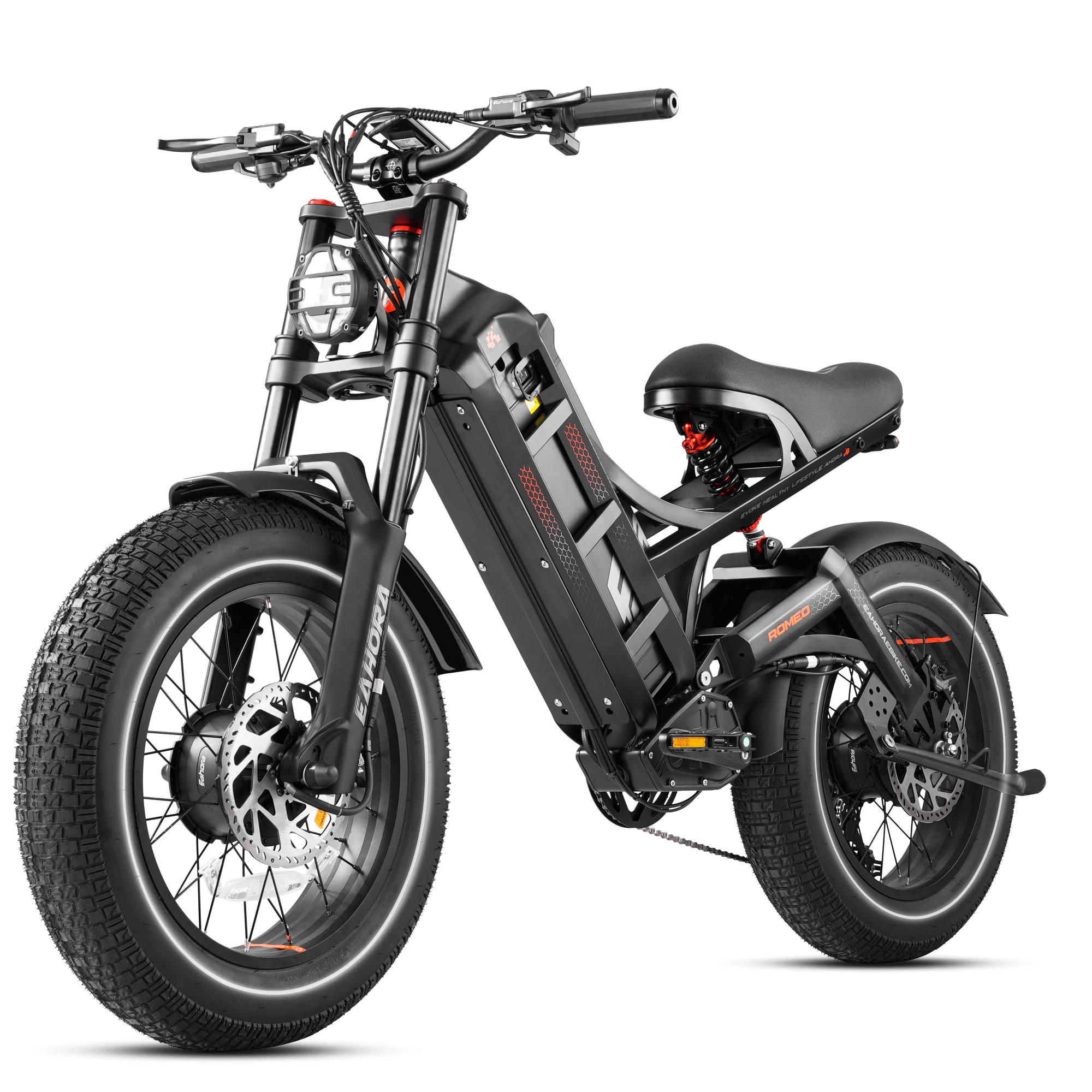 Eahora Romeo II Upgrade 52V 2,500W Dual Motor Electric Bike 2024