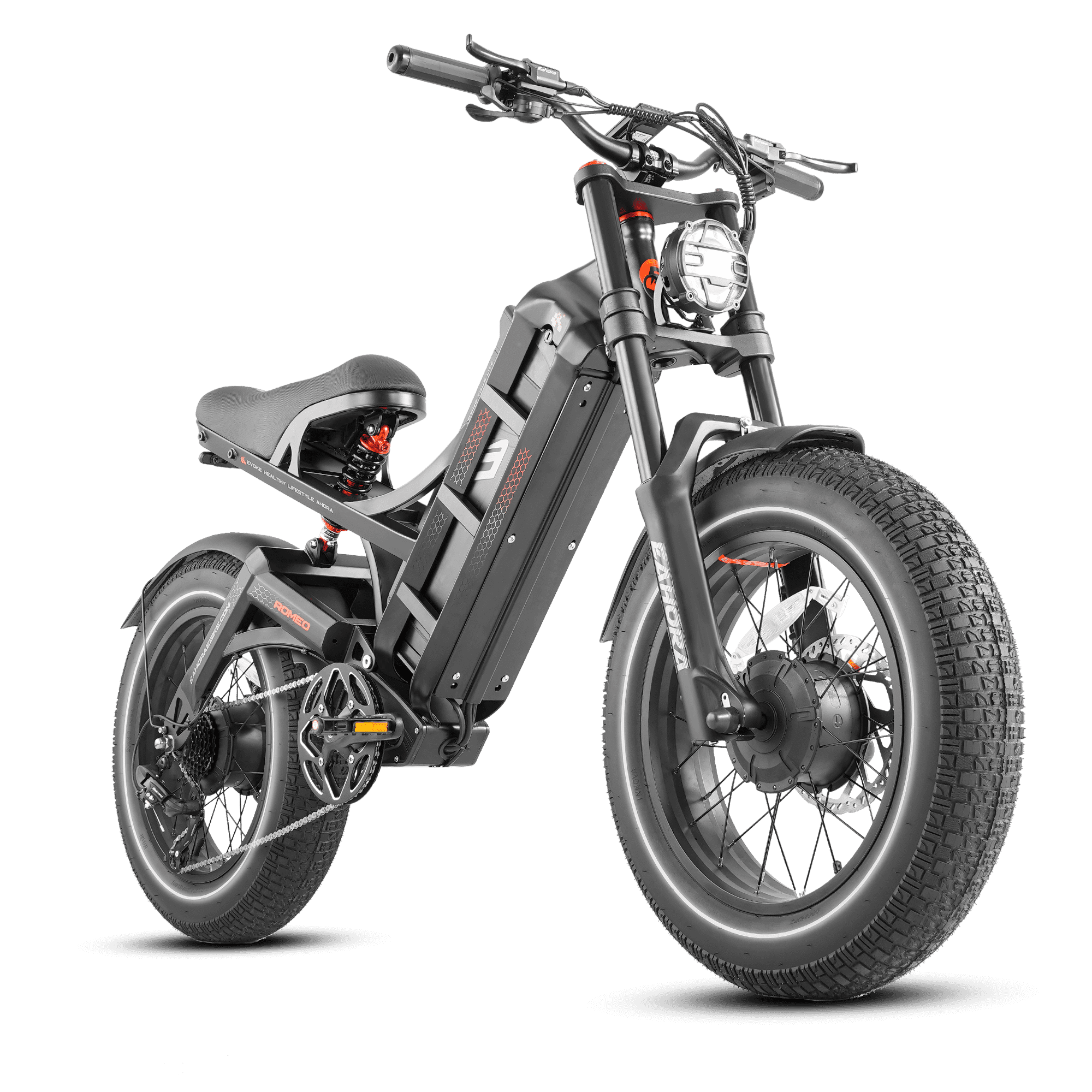 Eahora Romeo II Upgrade 52V 2,500W Dual Motor Electric Bike 2024