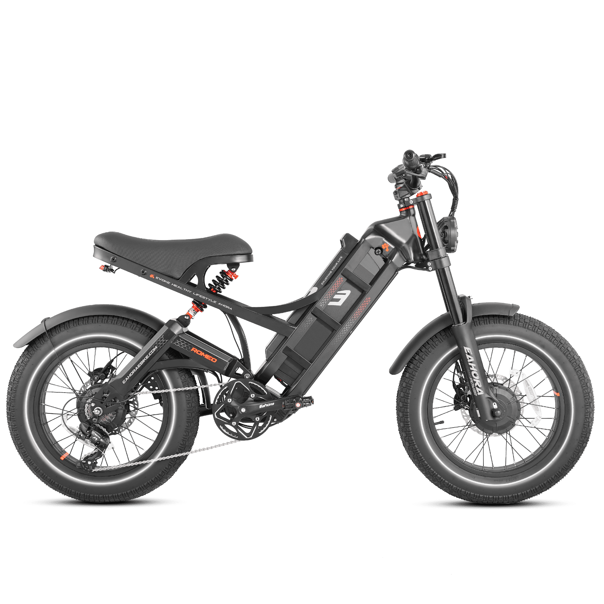 Eahora Romeo II Upgrade 52V 2,500W Dual Motor Electric Bike 2024
